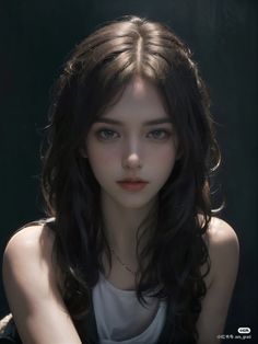 Short Hair Makeup, Body Tutorial, Ethereal Makeup, Face Characters, Pretty Eyes, Digital Art Girl, 인물 사진, Disney Princesses, How To Draw Hair