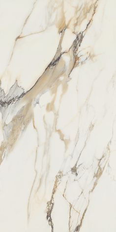 the marble is white and brown in color