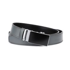 "Buy Ratchet belts for men Belt with sliding buckle Gray leather belt No hole belts Adjustable mens belt Slide buckle Automatic belt BELT SIZE: Choose from drop down menu above BELT WIDTH: 1 3/8\" | 3.5 cm LEATHER: Genuine leather COLOR: Gray BUCKLE: Silver color, black matte front CONDITION: New INCLUDED: Dust bag ALL BELTS ARE MEASURED FROM THE LEATHER PART'S END TO THE MIDDLE HOLE. Usually choose belt two sizes larger than regular jeans size. For example, if you wear jeans in size 32\", then Premium Silver Belt For Men, Black Belt Buckles With Silver Buckle For Business, Leather Belt Buckles With Silver Buckle For Business, Leather Belt Buckle With Silver Buckle For Business, Leather Belt Buckle With Silver Detail For Business, Leather Belts With Silver Buckle For Business, Elegant Business Belt With Clip, Modern Silver Buckle Belt For Business, Elegant Leather Belt With Belt Clip