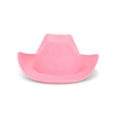 Giddy on up and instantly elevate your costume for an upcoming Halloween party, rodeo, festival, or performance with this fun preppy cowgirl hat. The cowboy hat for women is ideal for showing off your style while line dancing, bull riding, or simply running errands. The comfortable and breathable felt will help block out the sun and keep your head cool. The western hat measures 15 inches and fits on most head sizes comfortably. Fun Fitted Hat For Festival, Pink Western Wide Brim Costume Hat, Western Pink Costume Hats And Headpieces For Rodeo, Novelty Wide Brim Costume Hats And Headpieces For Festivals, Novelty Wide Brim Costume Hat For Festivals, Western Costume Hat For Halloween, Western Style Halloween Costume Hats With Curved Brim, Western Halloween Costume Hat, Western Style Halloween Costume Hats And Headpieces