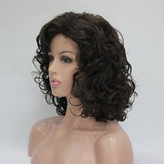 #6 Chestnut Brown Layered Natural Synthetic Wigs Style: Medium 12 Inches Cap Size: Average 22 - 22.75 Inches Head Circumference Texture: Layered Curls Weight: 180 G (6.35 Oz) Adjustable Straps In Back Short Bob Curly Hair, Bob Curly Hair, Brown Short Bob, Short Bob Curly, Short Curly Bob Hairstyles, Bob Brown, Layered Curls, Brown Curly Hair, Long Hair Extensions