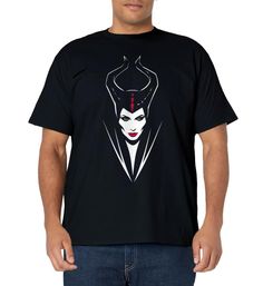 PRICES MAY VARY. Official Disney Merchandise Maleficent T-Shirt for Women, Men, Boys, and Girls Lightweight, Classic fit, Double-needle sleeve and bottom hem Black Themed T-shirt For Disney Fan Events, Themed Black T-shirt For Disney Fan Events, Disney Themed Short Sleeve T-shirt, Disney Fan Apparel T-shirt With Short Sleeves, Disney Fan Apparel Short Sleeve T-shirt, Fan-themed Short Sleeve Tops, Themed Short Sleeve Tops For Fan Conventions, Themed Short Sleeve Tops For Fan Events, Maleficent Mistress Of Evil