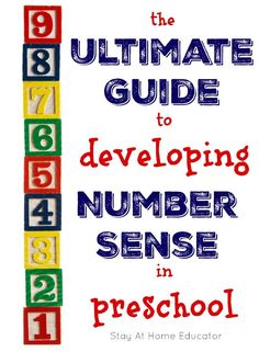 the ultimate guide to developing number sense in preschool by john s kreger