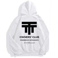 Twenty Two Tuning Owners Club Hoodie White Elevate your streetwear game with the    Twenty Two Tuning Owners Club Hoodie White . Crafted by    Twenty Two Tuning Clothing , this hoodie exudes effortless style and comfort. Made for the fashion-forward, it boasts premium quality and a timeless design. With the iconic     Twenty Two Tuning Owners Club Hoodie , this hoodie is a must-have for any wardrobe. Join the movement and stand out in     Twenty Two Tuning Hoodies .  Material & Care  Material: 9 Urban Fleece Hoodie For Streetwear, Oversized Hoodie With Branding For Streetwear, Trendy Sports Hoodie With Logo Print, Hip Hop Style Relaxed Fit Hoodie With Adjustable Hood, Athleisure Streetwear Hoodie With Double-lined Hood, Hip Hop Style Fleece Hoodie For Streetwear, Hip Hop Fleece Sweatshirt For Streetwear, Fleece Sweatshirt With Logo Print For Streetwear, Urban Hoodie With Relaxed Fit And Branding