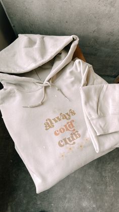 Always Cold Club Hoodie, Cozy Hoodie, VSCO hoodie, VSCO girl, Aesthetic Hoodie, Self Love Hoodie, That Girl Hoodie, Retro Apparel, Aesthetic Trendy Apparel, Funny Apparel, For Moms, Gifts for Mom, Mom Life Apparel, Cute Gifts, Yes I'm Cold, Tumblr Hoodie, Freezing Hoodie, Fall Apparel, Cozy Handmade Apparel, Cozy Sweater, Y2K Hoodie, Aesthetic Clothing, - Gildan extremely soft and cozy hoodie made with 50% cotton, 50% polyester. - 1x1 ribbed collar, cuffs and waistband with spandex - Pre Shrunk Cozy Soft-washed Hoodie Sweatshirt, Cozy Hooded Soft-washed Sweatshirt, Cozy Soft-washed Hoodie For Winter, Winter Soft-washed Hoodie For Loungewear, Soft-washed Hoodie For Winter Loungewear, Comfy Letter Print Hoodie Sweatshirt, Comfy Hoodie Sweatshirt With Letter Print, Comfy Hooded Sweatshirt With Letter Print, Cute Graphic Print Hoodie For Winter