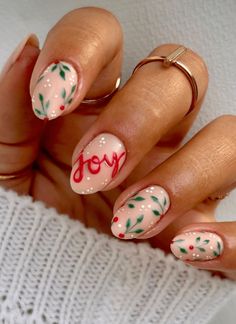 Christmas Lights On Nails, Fun Nail Designs Summer, Minimalist Christmas Nails, Gift Nails, 3d Aesthetic, Donut Nails, Festive Nail Designs, 2023 Nail, Minimalist Nail