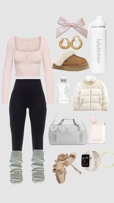 Ballerina Outfit, Outfits Cold, Casual Preppy Outfits, Trendy Outfits For Teens, Cute Lazy Day Outfits, Pilates Princess, Lazy Outfits, Cute Preppy Outfits, Lazy Day Outfits