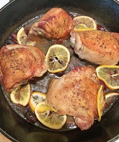 Roast Chicken Thighs with Lemon Roast Chicken Thighs, Recipe For Roast, Roasted Chicken Thighs, Paleo Chicken, Roast Recipes, Roast Chicken, Wheat Free, Good Friends, Family Favorites