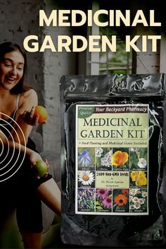 Medicinal Garden Kit – BRAND NEW! – Grow Your Own Natural Remedies Therapeutic Garden, Herb Garden Kit, Healing Plants