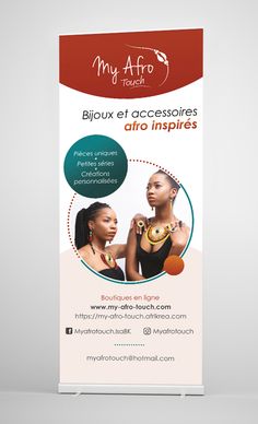 a roll up banner for my afro touch