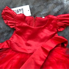 Nwt Baby Girls Toddler Tutu Du Mound Dress Gorgeous Red Dress Smoke-Free And Pet Free Home Fast Shipping Open To Reasonable Offers Cute Red Holiday Dress For Dress-up, Short Sleeve Princess Dress For Party, Solid Color Short Sleeve Princess Dress For Party, Princess Dress With Short Sleeves For Party, Cute Red Princess Dress For Spring, Red Princess Dress For Holiday, Cute Red Dress For Dress-up Occasions, Cute Red Sleeveless Princess Dress, Cute Red Dress For Play