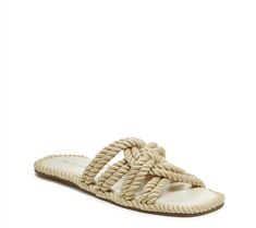 Discover the essence of Brooklyn’s relaxed yet vibrant lifestyle with Kelsi Dagger's Beachy Rope Sandals. These charming sandals feature a naturally woven rope upper, providing an eco-conscious and artisanal touch to your wardrobe. The square-toe design offers a modern twist, while the burnished PU insole ensures effortless comfort with every step. Perfect for a sun-soaked day out, these sandals blend quality craftsmanship with a casual touch that resonates with the spirited individuality of Kelsi Dagger enthusiasts. Woven rope in natural upper Outsole: Recycled Insole: Burnished PU Upper Lining: Rope Style type: Rope Sandal Platform height: 0.6 inches Square toe Vibrant Lifestyle, Rope Sandals, Rope Weave, Woven Sandals, Sandal Platform, Skin Care Gifts, Crossbody Tote, Toe Designs, Eco Conscious