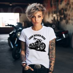 White Short Sleeve T-shirt For Motorcycling, Biker T-shirt With Sublimation Print For Biker Events, Biker T-shirt With Sublimation Print, White Sublimation Print T-shirt For Biker Events, White Short Sleeve Moto T-shirt, White Moto Crew Neck T-shirt, White Moto Style Short Sleeve T-shirt, White Short-sleeved Moto T-shirt, Sublimation Print Short Sleeve T-shirt For Motorcycling