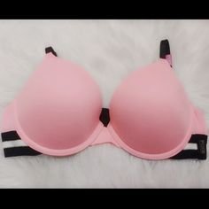 This Bra Is Sooo Pretty! The Picture Doesn't Pick It Up But The Front Cups Are Actually A Neon Orange And The Inside Of The Cups Are Pink. Straps Can Be Worn Different Ways. Gorgeous Combination Of Colors! 32d. Pink Push-up Bra With Built-in Support, Pink Soft Touch Push-up Bra, Stretch Pink Padded Bra, Pink Underwire Stretch Bra, Pink Underwire Bra With Soft Touch, Pink Padded Underwire Bra, Stretch Pink Bra With Padded Cups, Pink Stretch Bra With Padded Cups, Pink Padded Stretch Bra