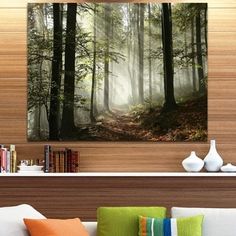 a living room scene with focus on the woods