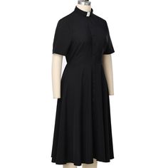 Catholic Women, Collar Tshirt, Button Front Dress, Fit Flare Dress, Fit & Flare, Swing Dress, Long Sleeve Shirts, Shirt Dress, Collar