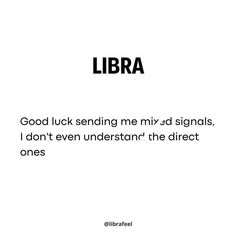 a black and white photo with the words libra on it