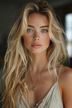 Blonde Hair Inspiration, Low Lights Hair, Long Blonde, Hair Color Balayage, Long Blonde Hair, Hair Color Trends, Blonde Balayage, Hair Color Ideas