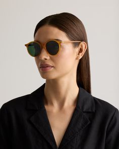 Introducing our stylish and sophisticated Brixton Polarized Acetate Sunglasses, the perfect accessory to elevate your everyday look. These sunglasses combine timeless design with superior functionality to provide you with the ultimate eyewear experience. They’re lightweight for all-day comfort, and because they’re polarized, they’ll protect your eyes from glare. Bonus: The acetate frames are an eco-friendly alternative to conventional plastics made from petroleum, so you can feel good about wear Classic Cat Eye Sunglasses With Mirrored Lenses For Vacation, Classic Cat Eye Sunglasses With Tinted Lenses For Vacation, Formal Summer Sunglasses With Tinted Lenses, Summer Formal Sunglasses With Tinted Lenses, Chic Sunglasses With Gradient Lenses For Work, Chic Workwear Sunglasses With Gradient Lenses, Modern Glass Sunglasses For Vacation, Modern Polarized Round Frame Cat Eye Sunglasses, Modern Cat Eye Sunglasses With Polarized Round Frame