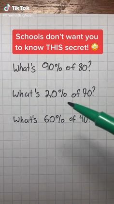 a notepad with the words school don't want you to know this secret