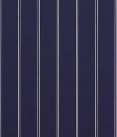 a blue and white striped wallpaper with vertical lines