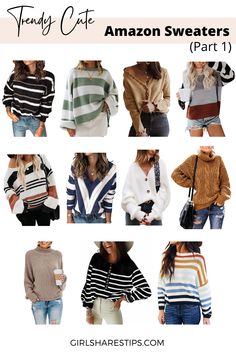 21 trendy cute sweaters from Amazon to buy now! | sweater outfits | sweaters for women | sweaters aesthetic | sweaters cardigans | sweaters oversized | sweaters outfit | sweaters and leggings | cool sweaters | sweater trends | knitted sweaters | fall seaters | sweaters for women winter| stylish sweaters for women | amazon fashion | amazon clothes | amazon must haves | amazon finds | fall outfits | winter outfits | outfit ideas | cute outfits | knitting sweaters for women | long sweaters Affordable Knit Sweater For Fall, Affordable Trendy Fall Sweater, Affordable Bohemian Fall Sweater, Oversized Sweaters Outfit, Cheap V-neck Sweater For Fall, Stylish Sweaters For Women, Clothes Must Haves, Sweaters Aesthetic, Sweaters For Women Winter