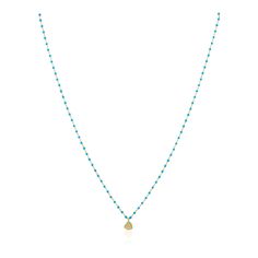 Add some heart to your style with our Elsa Mini Heart Necklace in turquoise. This beaded necklace is a playful and unique addition to any outfit, making it perfect for those who don't take themselves too seriously. Go ahead, show off your fun side! 5mm Heart Pendant 15" + 2" Ext 18k Gold Plated over Stainless Steel Water & Tarnish Resistant Hypoallergenic Cheap Turquoise Beaded Necklace With Heart Beads, Elsa Necklace, Necklace Stacks, Mini Heart Necklace, Winter Palette, Necklace Turquoise, Hypoallergenic Jewelry, Outfit Making, Mini Heart