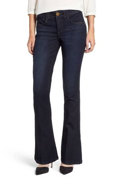 Ab-solution Itty Bitty Bootcut Jeans, Main, color, INDIGO What Is Business Casual, Apple Body Shapes, Best Jeans For Women, All Jeans, Fashion Business Casual, Perfect Jeans, Best Jeans, Itty Bitty, Business Casual Outfits