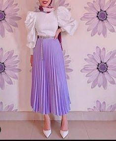 Accordion Skirts, Accordion Skirt, Stylish Short Dresses, High Waisted Pleated Skirt, Maxi Skirt Outfits, Simple Dress