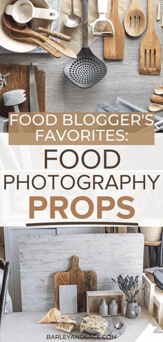 food blogger's favorite food photography props and tips for making great pictures with them