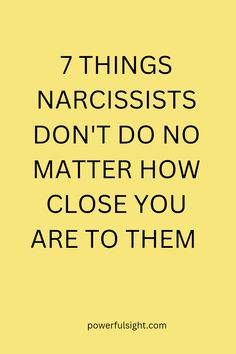 Here are things Marc don't do. Discover the things Narcissists hate and learn how to hurt a narcissist from today. Am I A Narcacist, Narsacist Quotes, Narcissistic Personality, Healthy Relationship Tips, Personality Disorder, First Time Moms, Narcissism, No Matter How, Relationship Tips