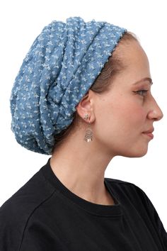 PRICES MAY VARY. Resizable Hats - our Turban Headbands for Women are very comfortable. Thanks to the adjustable rubber band at the back, it's always the right size, hugging your head just the way you like it. No matter which size you are, XS, M, or XL, our adjustable hair wrap will ideally shape your head and emphasize its beauty. Dina's New Edition Adjustable Beret with an elastic band has a concealed button to adjust the hat size as needed. Neutral in style, this snood will look well with diff Lazy Day Hairstyles, Lazy Hairstyles, Hair Wrap Scarf, Hair Cover, Turban Hat, Turban Headbands, Costume Hats, Fish Tail Braid, New Edition