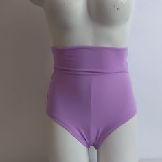 Empire High Waist Shorts From Bad Kitty In Lavender. Matches The Lavender Mesh Padded Bra, Zipper Front Padded Bra And Thick Strap Bra Perfectly. Summer Stretch High Waist Bottoms, Summer High Waist Stretch Bottoms, Trendy Lavender Stretch Bottoms, Fitted Lavender Beach Bottoms, Pink Elastic Short Length Bottoms, Stretch Lavender Bottoms For The Beach, Stretch Lavender Beach Bottoms, Summer High-waisted Fitted Bottoms, Fitted High Waist Summer Bottoms