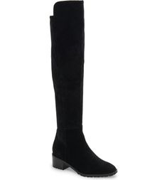 Sierra Over the Knee Boot | Nordstrom Women’s Black Knee High Boots Xtra Wide Calf, Suede Black Riding Boots, Black Boots Nordstrom, Flat Black Over The Knee Boots, Over The Knee Black Boots Nordstrom, Over The Knee Boots Nordstrom, Swade Black Boots, Grey Over Knee Boots, Womens Black Suede Boots