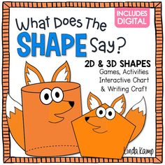 what does the shape say? game and 3d shapes interactive craft