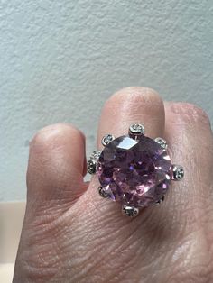 *Brand new *Sterling Silver  *Gemstone: pink CZ diamonds  *Ring size 6.5 *Jewelry ship in gift box  *Free shipping in USA  *Ready to ship Thank You For Looking ,And Check Out More Items In My Etsy Shop For More Great Deals, Also We Add More Jewelry To Etsy Shop  Https://www.etsy.come/shop/abq925 Pink Luxury Amethyst Ring For Anniversary, Luxury Pink Amethyst Ring For Anniversary, Dazzling Pink Rings For Formal Occasions, Dazzling Pink Sapphire Round Cut Rings, Formal Pink Sapphire Diamond Ring With Prong Setting, Luxury Pink Amethyst Anniversary Ring, Formal Pink Sapphire Diamond Ring, Dazzling Pink Formal Rings, Pink Brilliant Cut Amethyst Wedding Ring