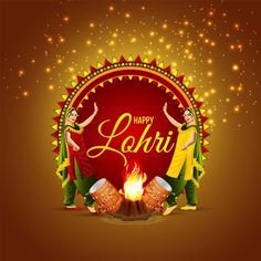 Lohri Creative Ads, Lohri Celebration, Guy Dancing, World Smile Day, International Day Of Happiness, Illustration Story, Celebration Background, Festival Celebration