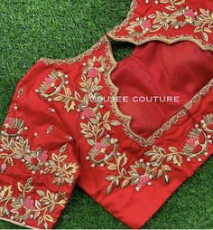 Net Blouse Back Designs Latest, Boat Neck Maggam Work Blouse Designs Latest, Boat Neck Blouse Designs Latest Back Maggam Work, Maggam Back Neck Designs, Boat Neck Embroidery Blouse Designs, Boat Neck Maggam Work Blouses, Red Colour Blouse Maggam Work, Boat Neck Embroidery Designs, Heavy Work Blouse Designs