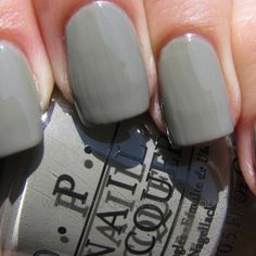 This Color Is A Cross Between Taupe And Steel Gray Brand New 0.5 Oz Bottle Buy 3 Get 15% Off Grey Dip Powder Nails, Grey Nail Colors, Gray Nail Polish, Grey Gel Nails, Grey Nail, Grey Nail Polish, Sheer Nails, Gray Nails, Colorful Nail Designs