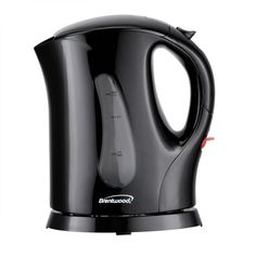 an electric kettle with the lid open