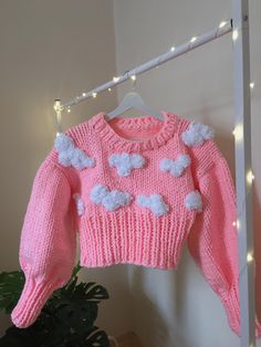 Knit SweaterCloud KnitCloud SweaterKnit Cloud | Etsy Cloud Sweater, Oversize Sweater, Butterfly Wallpaper Iphone, Handmade Sweater, Swag Girl Style, Sweater Oversized