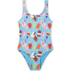 Show of your drip this Summer in our Ice Creams swimsuit. Feel ice cool as you play in the hot sun. It's made from the recycled REPREVE fabric and has full coverage. Conscious clothing is cool. Add some flavour to your wardrobe this season! Remember to wear sun cream! | Boardies | Ice Creams Classic Kids Swimsuit, (Blue, Size 10) | Maisonette collects the best children’s products from around the world (unlike Zulily, Etsy, The Tot, Farfetch Kids, Childrensalon, Crate and Kids, Kohls, Wayfair, Bu Fitted Playful Swimwear For Swimming, Playful Fitted Tankini For Poolside, Fitted Playful Swimwear, Blue Swimwear For Summer Beach Season, Blue Beachwear Swimwear For Summer Activities, Casual Multicolor Swimwear For Summer Activities, Beachwear Swimwear For Summer Activities, Summer Beachwear Swimwear For Summer Activities, Beachwear For Summer Activities