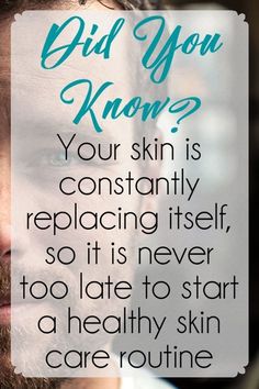 Rodan Fields Skin Care, Body Shop Skincare, Esthetician Quotes, Skins Quotes, Healthy Skin Care Routine, Beauty Skin Quotes, Skin Facts, Never Too Late To Start