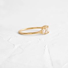 Seven SI clarity rose cut white diamonds (2-4mm) Solid 14k gold setting with a delicate 1.2mm round band (available in 14k yellow, white, and rose gold) We handcraft each piece with responsibly sourced 14k gold and ethically sourced stones. Dainty Cluster Ring With Rose Cut Diamonds For Promise, Dainty Promise Birthstone Ring With Rose Cut Diamonds, Cluster Ring With Rose Cut Diamonds For Promise, Dainty Cluster Ring With Single Cut Diamonds For Promise, Promise Ring With Rose Cut Diamonds Birthstone, Round Cut Rose Diamond Birthstone Promise Ring, Rose Cut Diamond Birthstone Promise Ring, Dainty Rose Cut Diamond Promise Ring, Diamond White Stackable Promise Rings With Rose Cut Diamonds