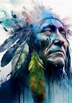 Art Painting Techniques, Native American Drawing, Native American Paintings, Native American Warrior, Native American Images, Abstract Art Painting Techniques, Native American Pictures, Native American Artwork