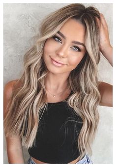 Blonde Bronde Balayage, Shadow Root Brown To Blonde, Hair Dyed Blonde, Rambut Brunette, Hair Dyed, Bronde Hair, Dyed Blonde Hair, Blonde Hair Inspiration