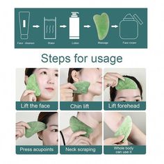 Face Jade Roller, Jade Roller And Gua Sha, Roller And Gua Sha, Gua Sha Set, Face Massage Roller, Facial Massage Roller, Led Facial, Gua Sha Facial, Glow Skin