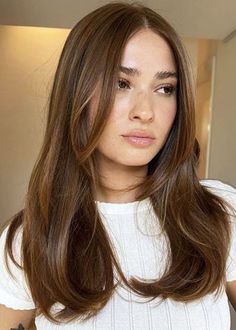 9 Best Winter Hair Trends That You Need To Try Rambut Brunette, Honey Brown Hair, Brown Hair Looks, Dreamy Aesthetic, Brown Hair Inspo, Hair 2024