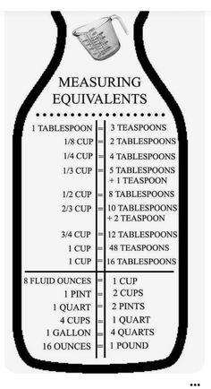 the measuring cup is labeled with measurements for each cup and tablepoos on it