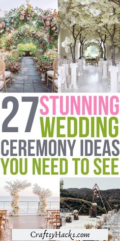 wedding ceremony ideas you need to see